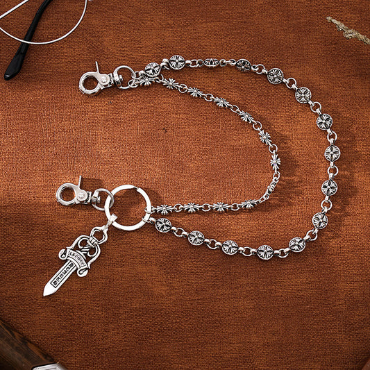 Gothic Cross Jean Chain