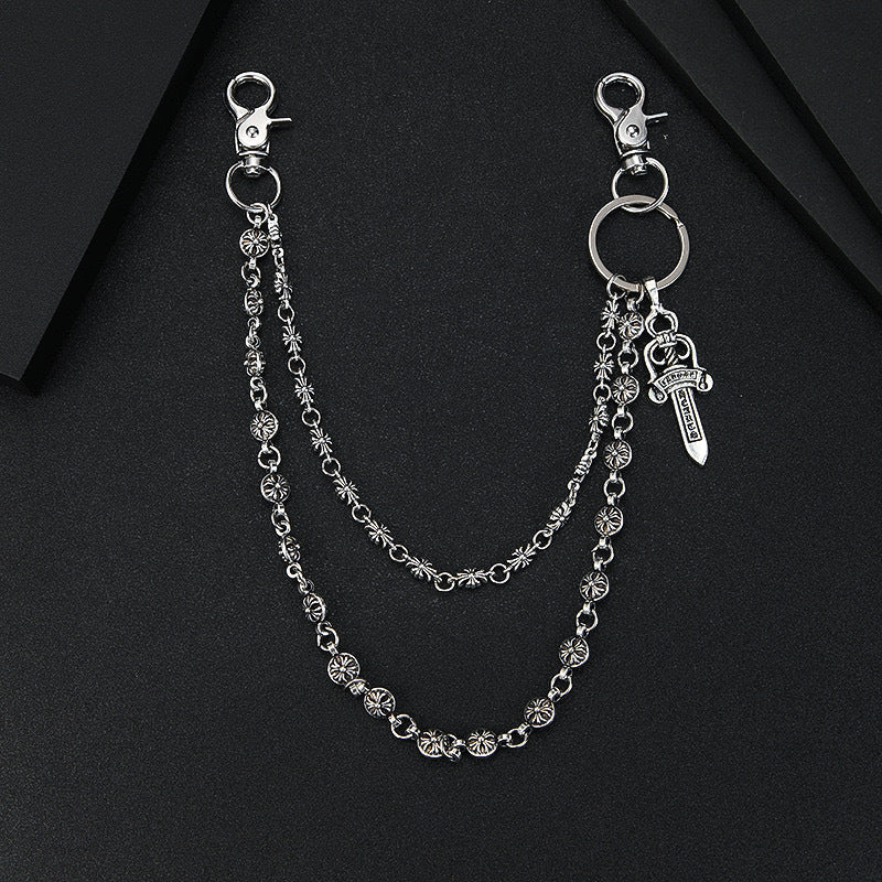 Gothic Cross Jean Chain