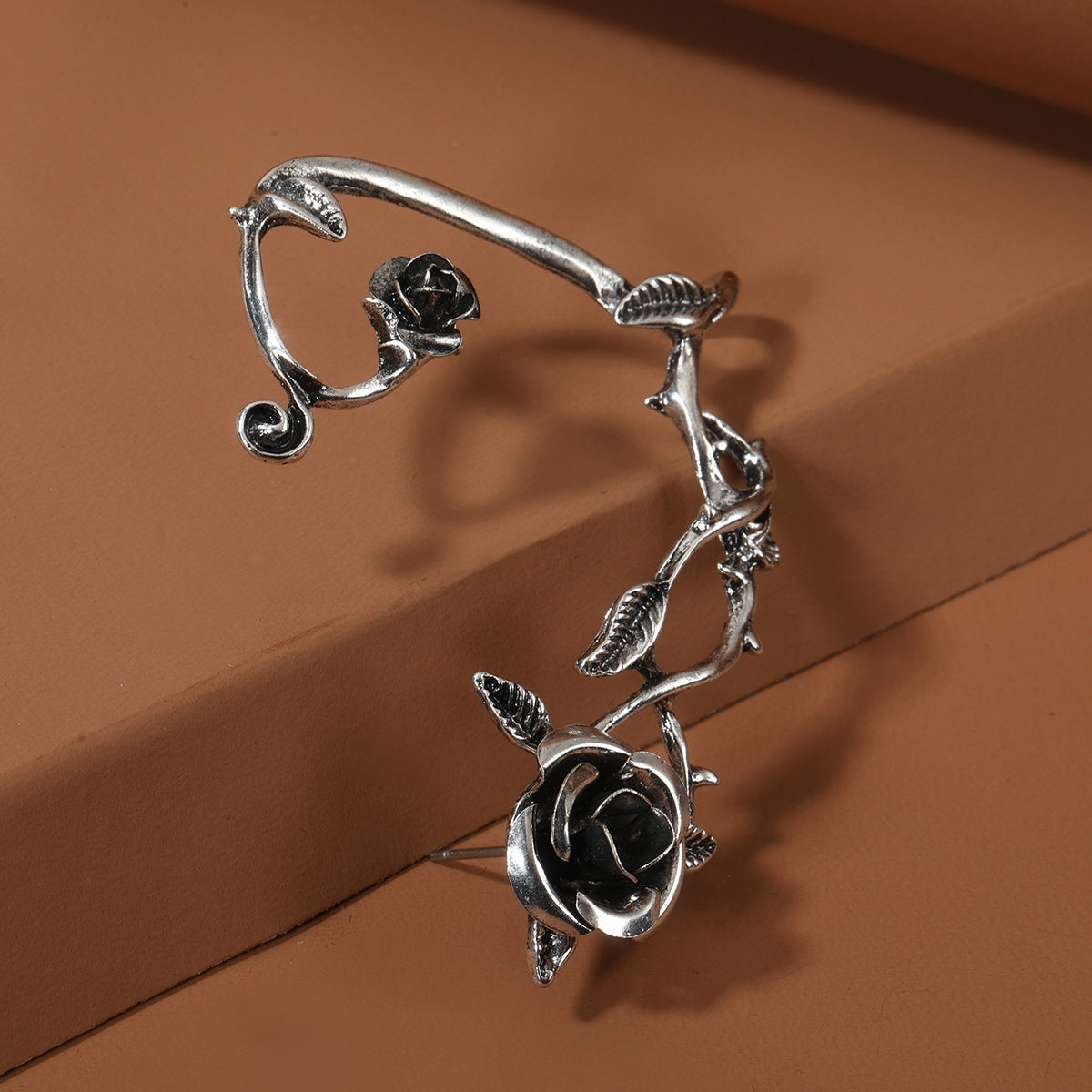 Gothic Rose Ear Cuff