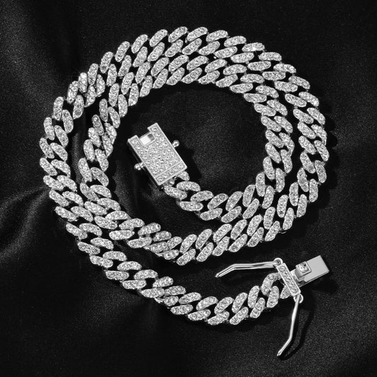 Iced Out Cuban Link Chain