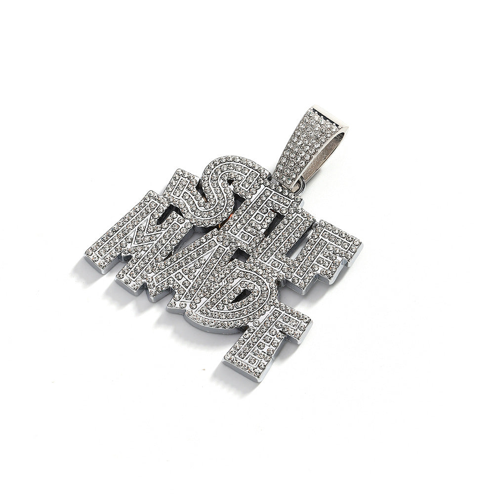 Iced Out 'Self Made' Pendant