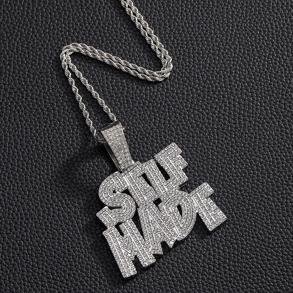 Iced Out 'Self Made' Pendant
