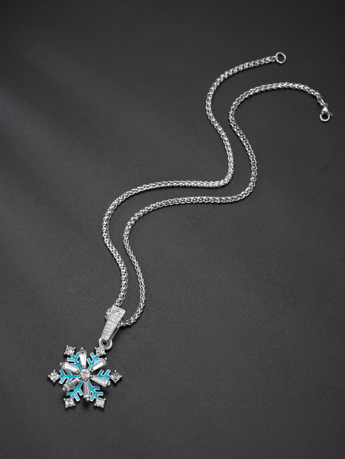 Icy Snowflake Pendant