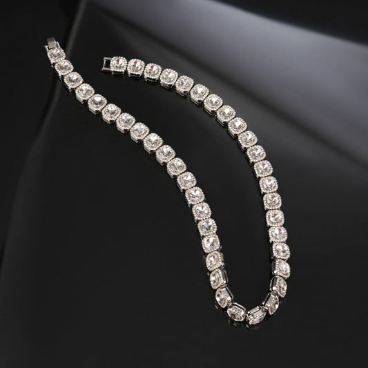 Round Cut Tennis Bracelet