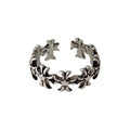 Clustered Gothic Cross Ring