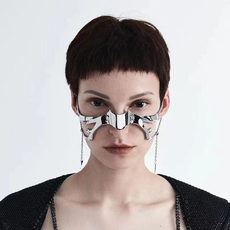 Face Mask: Silver Vision