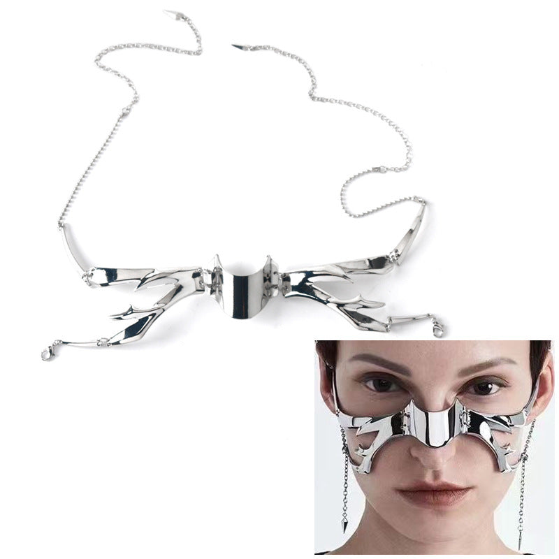 Face Mask: Silver Vision
