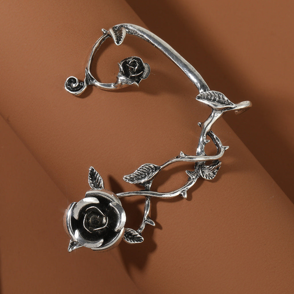 Gothic Rose Ear Cuff