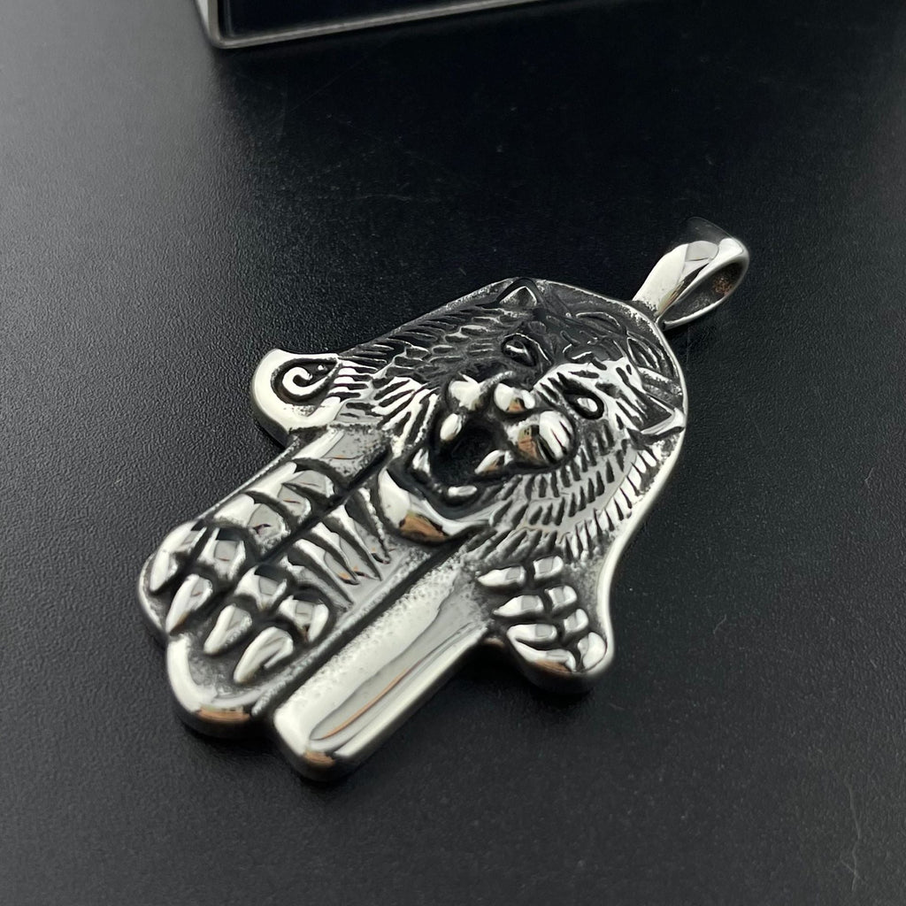 Hamsa Tiger Pendant
