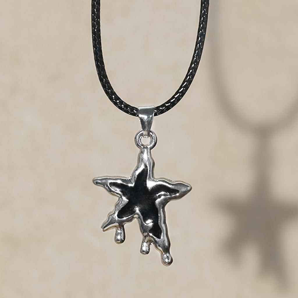 Iced Out Star Drip Pendant