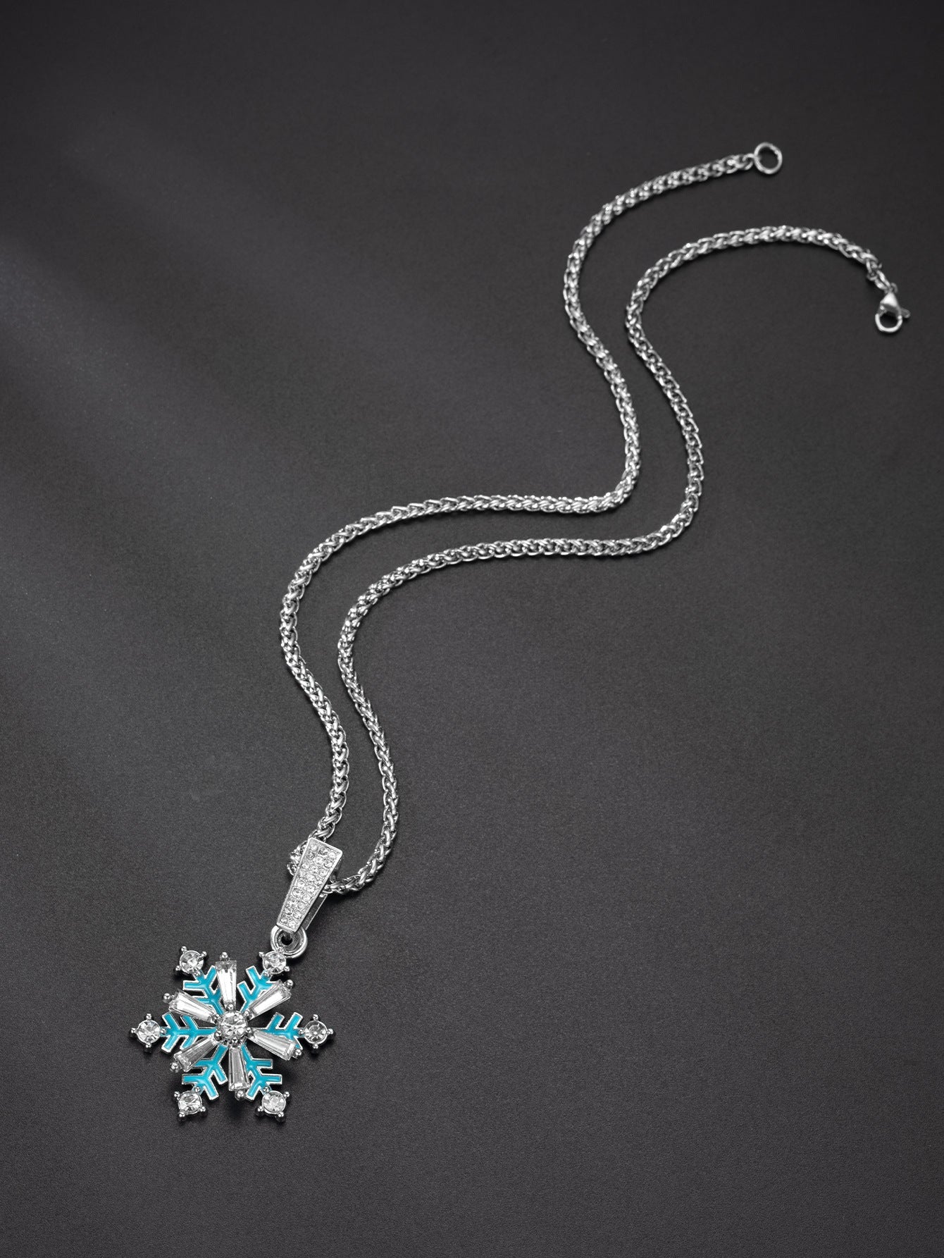 Icy Snowflake Pendant
