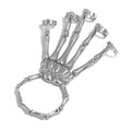 Silver Skeletal Hand Accessory