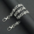 Silver Stars Jean Chain