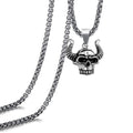 Skull Helmet Viking Pendant